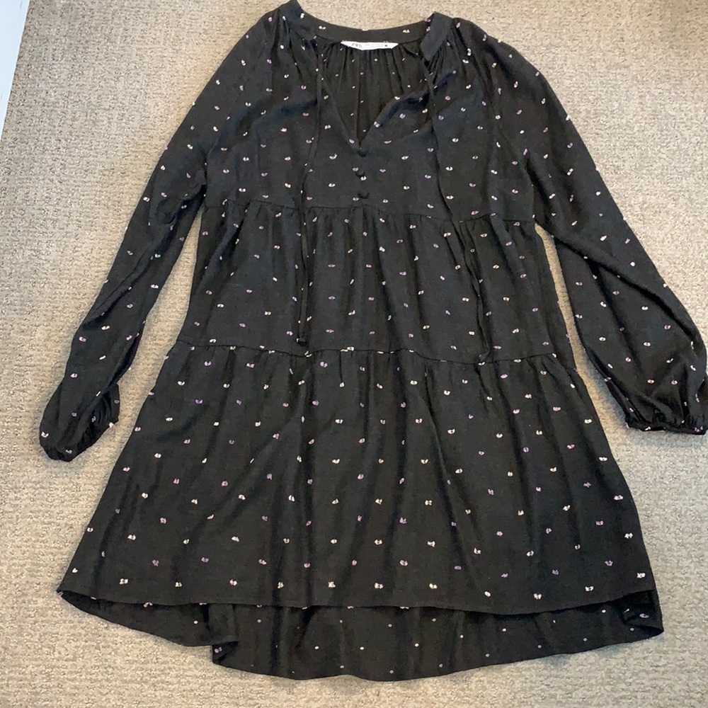 Zara tiered dress